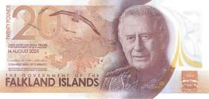 Falkland p22 20 Pfund  2025